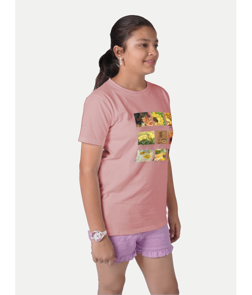     			Radprix Pink Cotton Girls Top ( Pack of 1 )