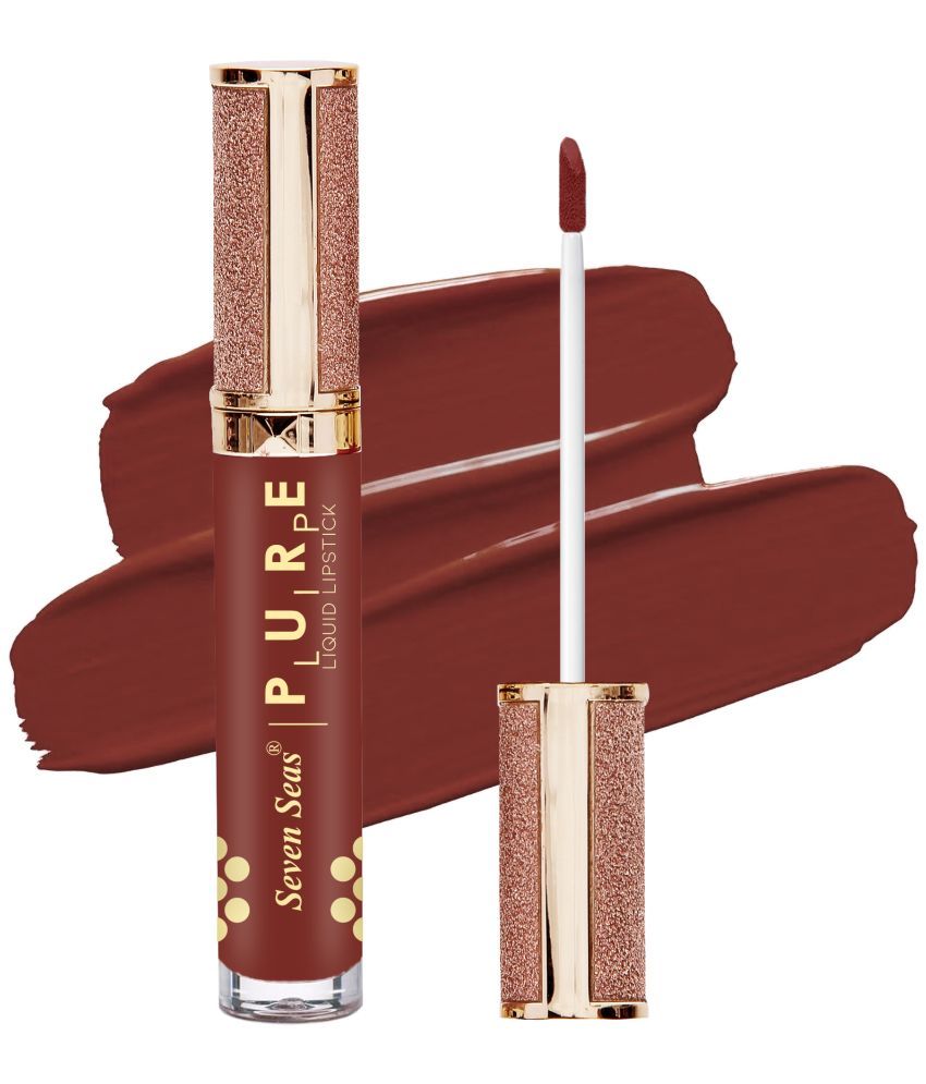     			Seven Seas Pure Lip High Pigmented Smudgeproof Liquid Lipstick (Monza 1)