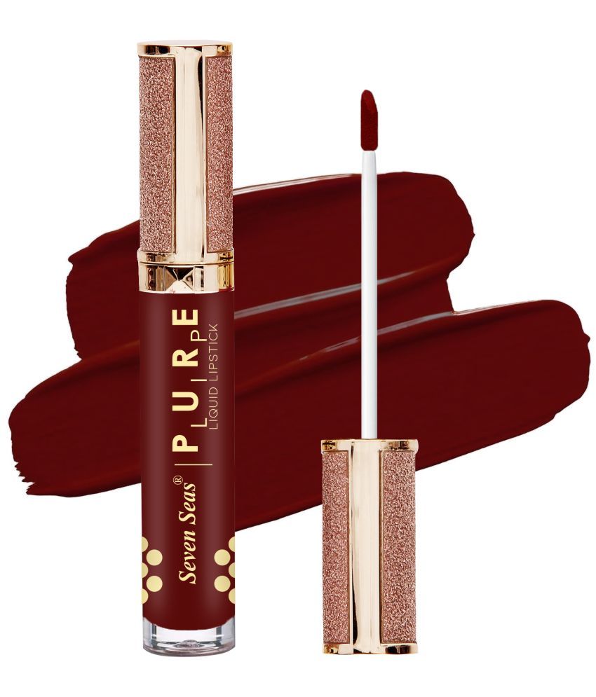     			Seven Seas Pure Lip High Pigmented Smudgeproof Liquid Lipstick (Chestnut Rose 2)