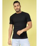 Rigo Pack of 1 Cotton Slim Fit Men's T-Shirt ( Black )