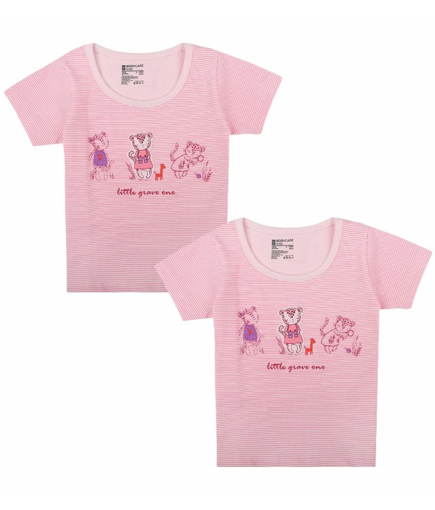     			Bodycare Pink Baby Boy T-Shirt ( Pack of 2 )