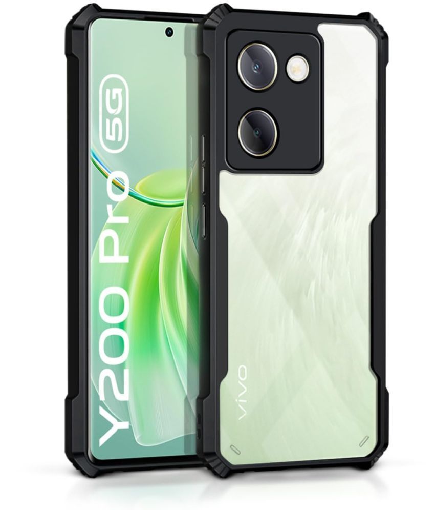     			Case Vault Covers Bumper Cases Compatible For Polycarbonate Vivo Y200 Pro ( Pack of 1 )