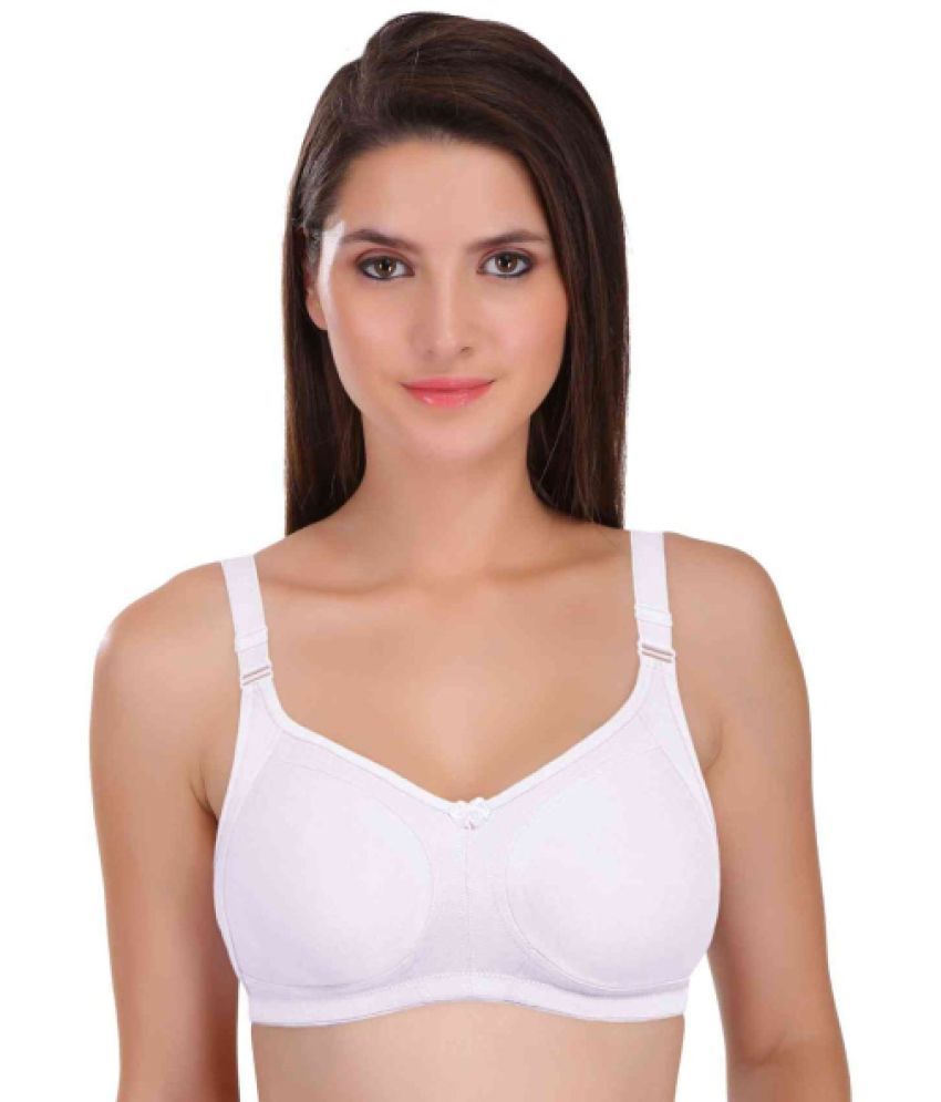     			Featherline Cotton Blend Non Padded Women's Everyday Bra ( Off White )