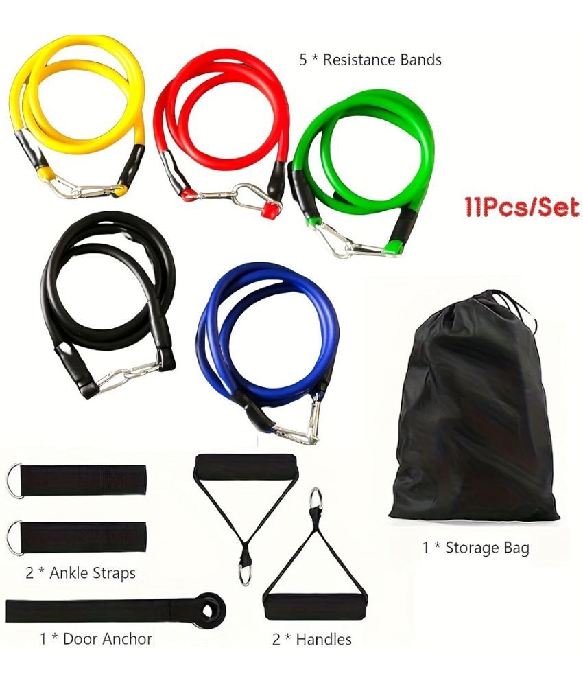     			Fitness Scout Rubber Resistance Band + Wrist Support 7-10 kg