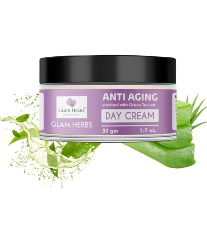     			GLAM HERBS Day Cream For Wrinkles & Anti-Aging, Age Spots, Fine Line, Anti Aging Cream For Women 50g