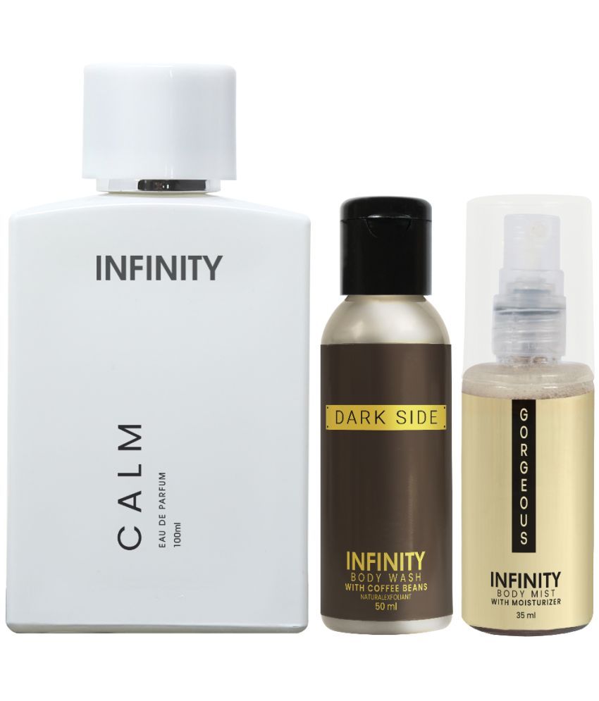     			Infinity Bare EDP Perfume 100ml, Beaute Body Wash 50ml, Beaute Body Mist 35ml Pack of 3