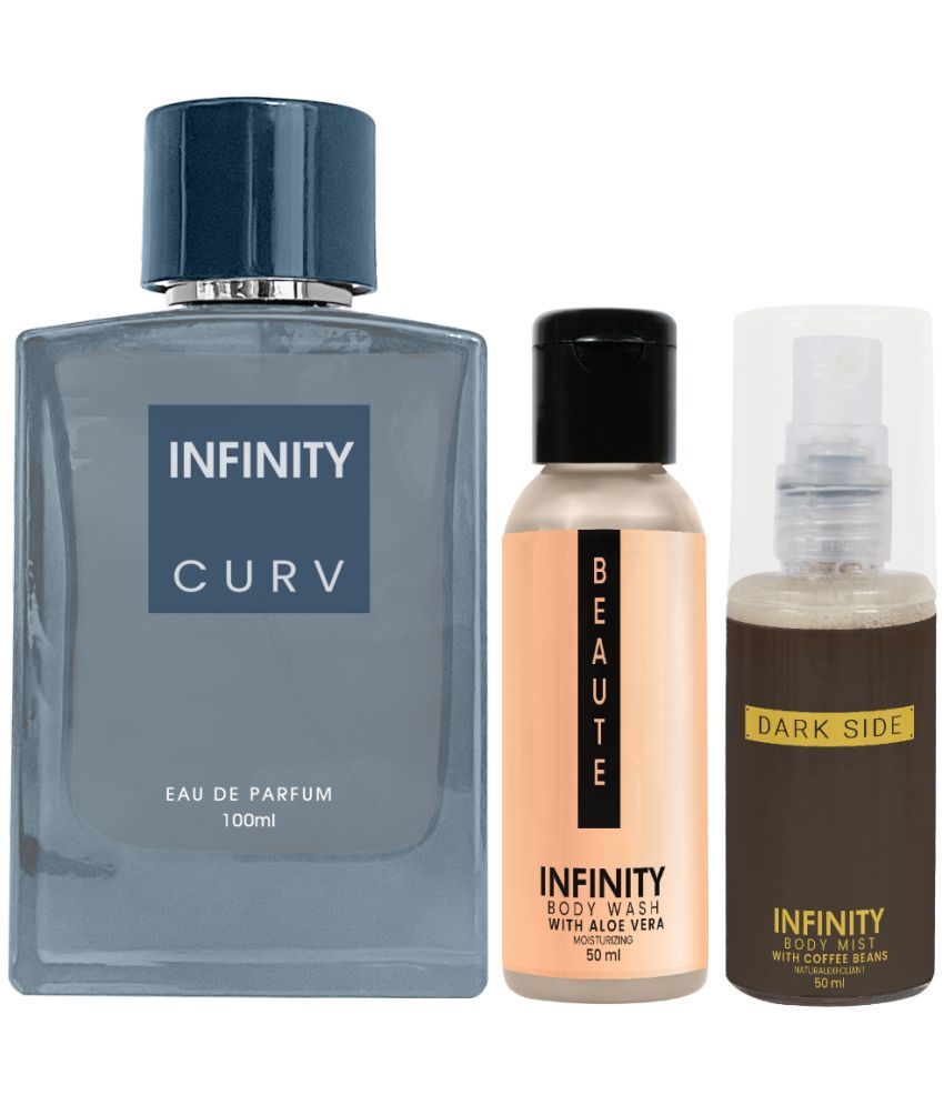     			Infinity Bare EDP Perfume 100ml, Beaute Body Wash 50ml, Beaute Body Mist 35ml Pack of 3