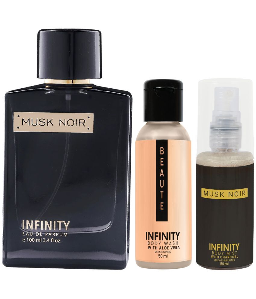     			Infinity Bare EDP Perfume 100ml, Beaute Body Wash 50ml, Beaute Body Mist 35ml Pack of 3