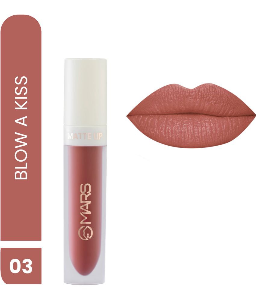     			MARS Matte Liquid Lip Color | Long Lasting | Non-Transfer & Waterproof Lipstick for Women (Shade-03)