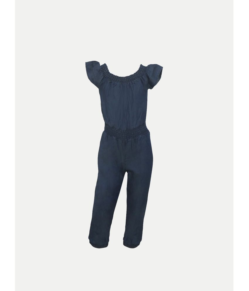     			Radprix - Blue Cotton Girls Jumpsuit ( Pack of 1 )