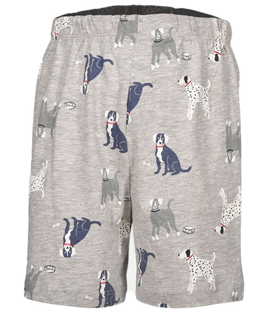     			Radprix - Grey Cotton Girls Shorts ( Pack of 1 )