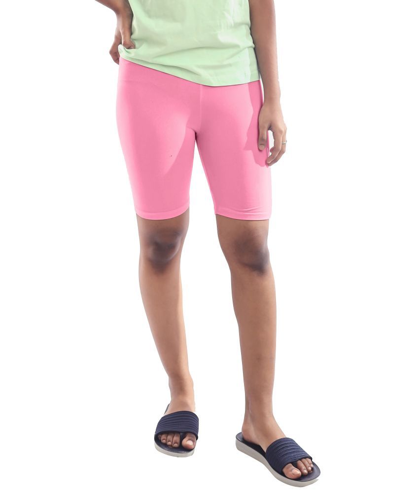     			Radprix - Pink Cotton Girls Shorts ( Pack of 1 )