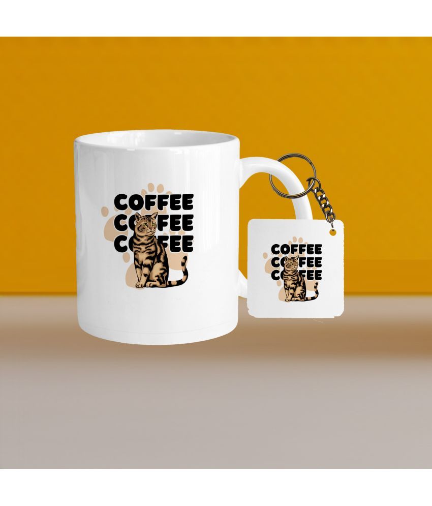     			VM SHOPPING MALL Coffee Mug Solid Ceramic Coffee Mug 330 mL ( Pack of 1 )