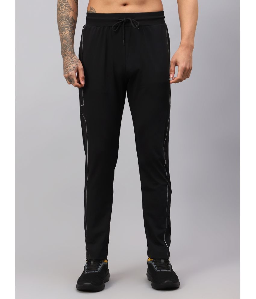     			Vector X Black Polyester Men's Sports Trackpants ( Pack of 1 )