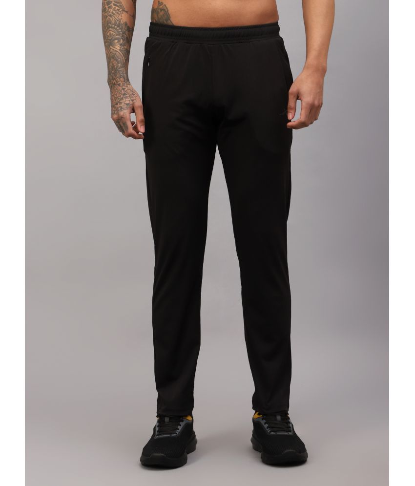     			Vector X Black Polyester Men's Sports Trackpants ( Pack of 1 )