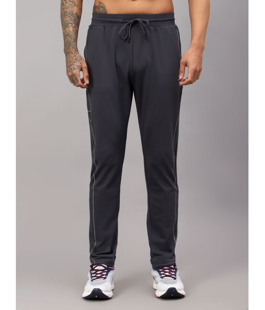     			Vector X Grey Polyester Men's Sports Trackpants ( Pack of 1 )