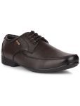 Liberty Brown Men's Derby Formal Shoes