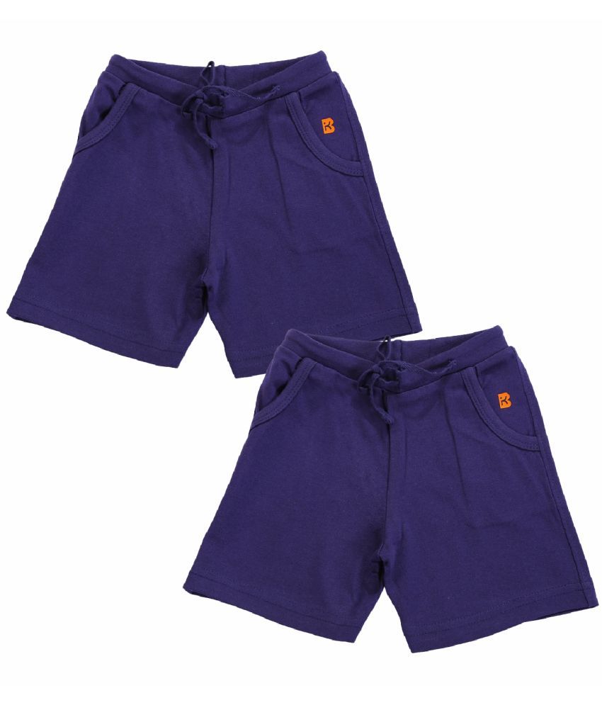     			Bodycare Boys Solid Shorts Pack Of 2 - Nice Navy