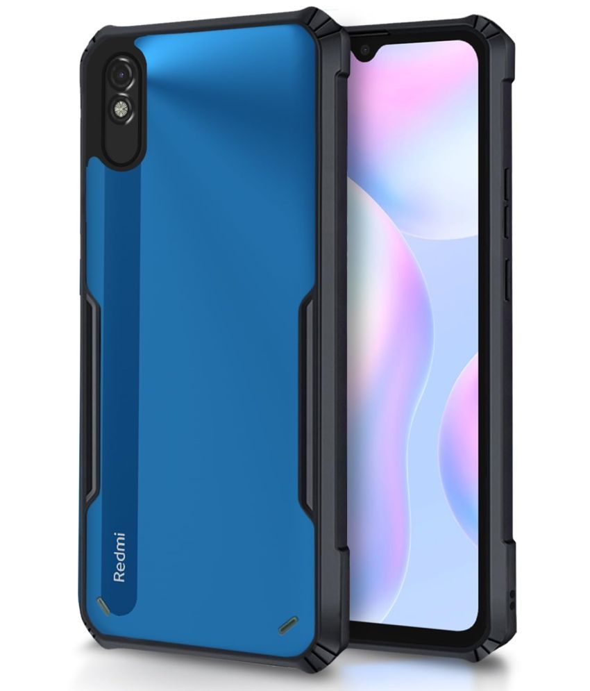     			Case Vault Covers Shock Proof Case Compatible For Polycarbonate Xiaomi Redmi 9i ( Pack of 1 )