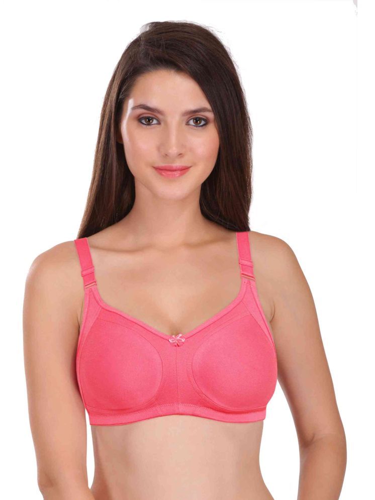     			Featherline Cotton Blend Non Padded Women's Everyday Bra ( Coral )