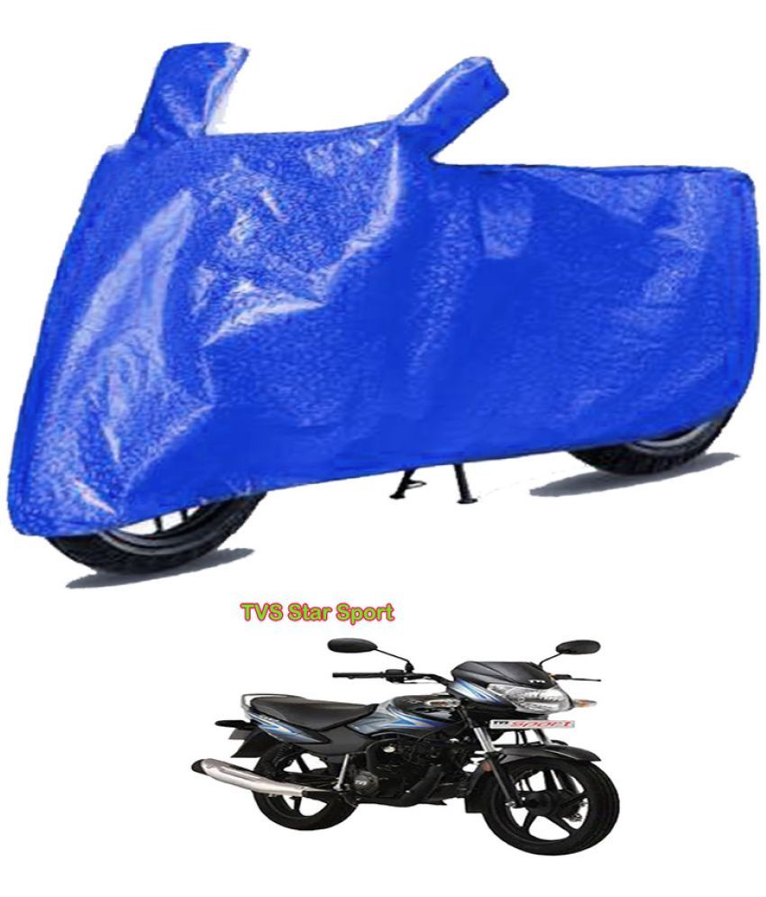     			GOLDKARTZ Bike Body Cover for TVS Star Sport ( Pack of 1 ) , Silver