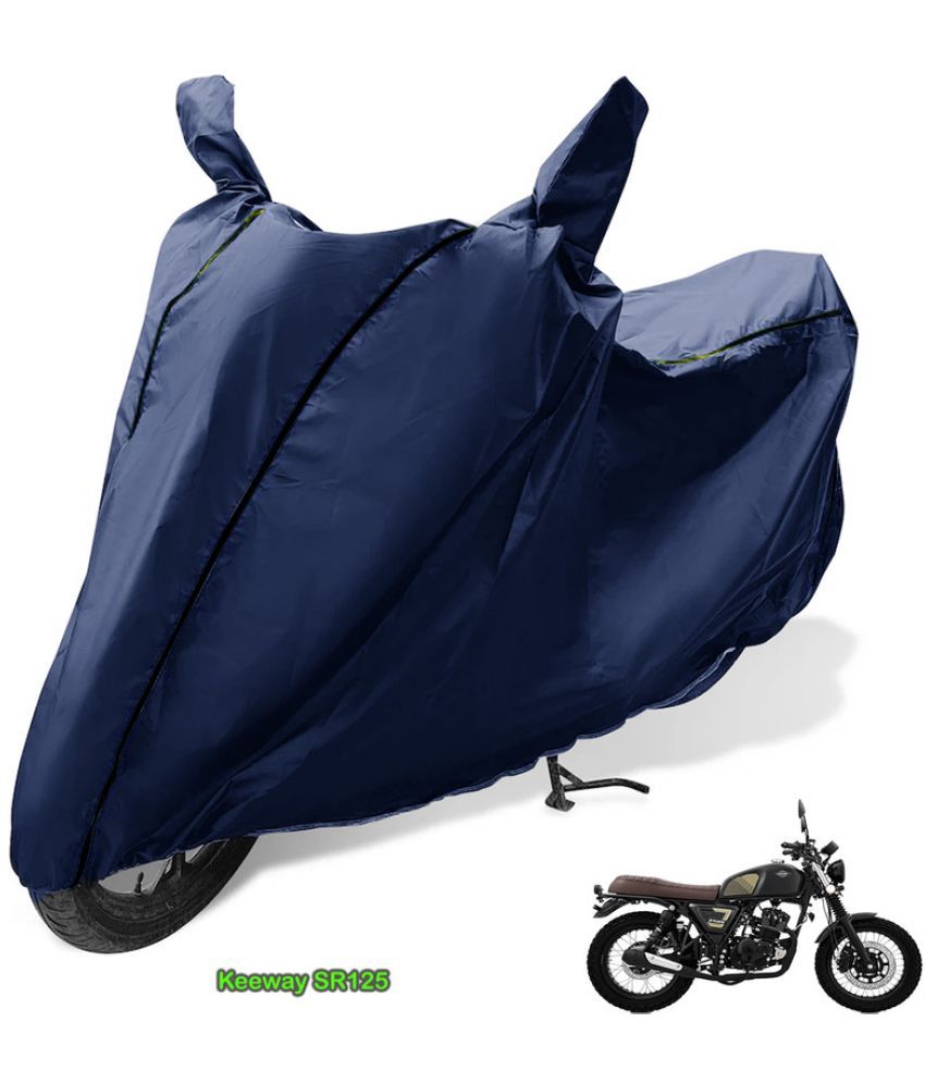     			GOLDKARTZ Bike Body Cover for Royal Enfield Machismo A350 ( Pack of 1 ) , Blue