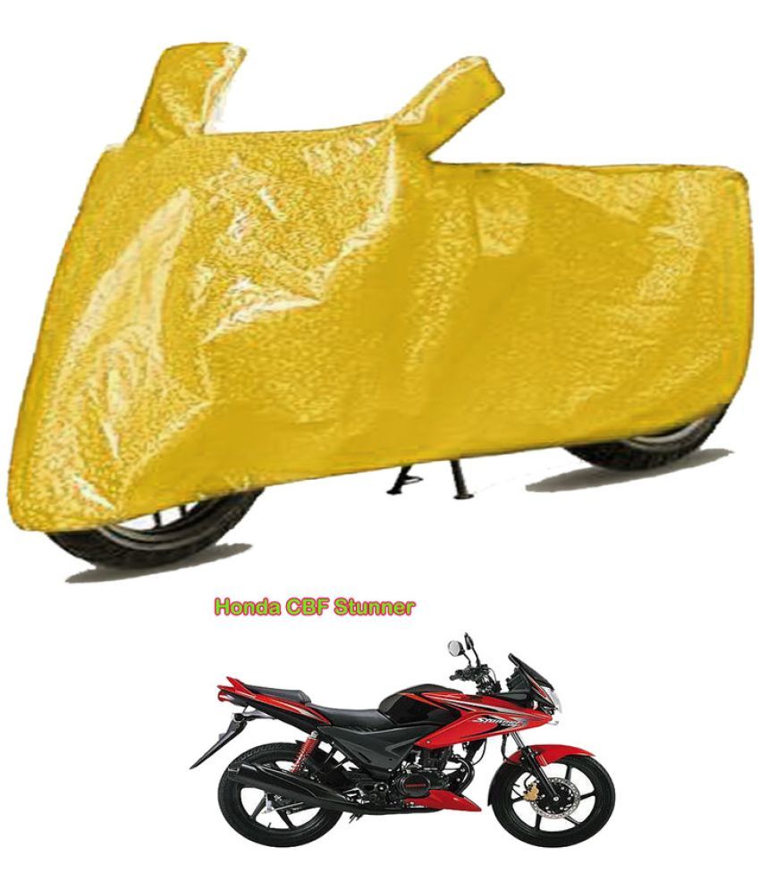     			GOLDKARTZ Bike Body Cover for Honda CBF Stunner ( Pack of 1 ) , Gold