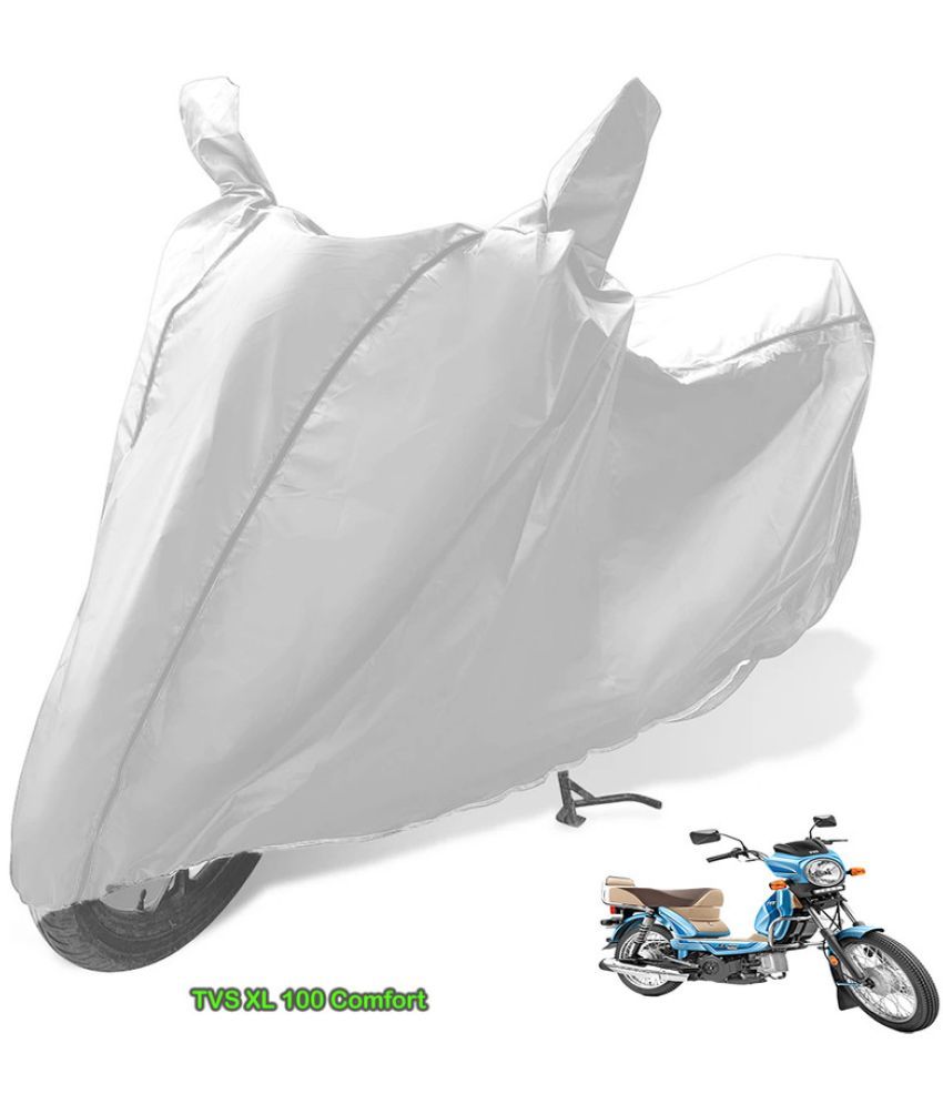     			GOLDKARTZ Bike Body Cover for LML Star euro 150 ( Pack of 1 ) , Silver