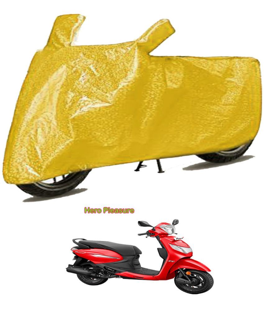     			GOLDKARTZ Bike Body Cover for Hero Pleasure ( Pack of 1 ) , Gold