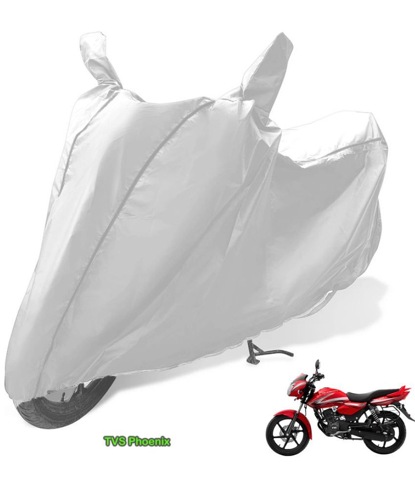     			GOLDKARTZ Bike Body Cover for Vespa Elegante 150 ( Pack of 1 ) , Silver