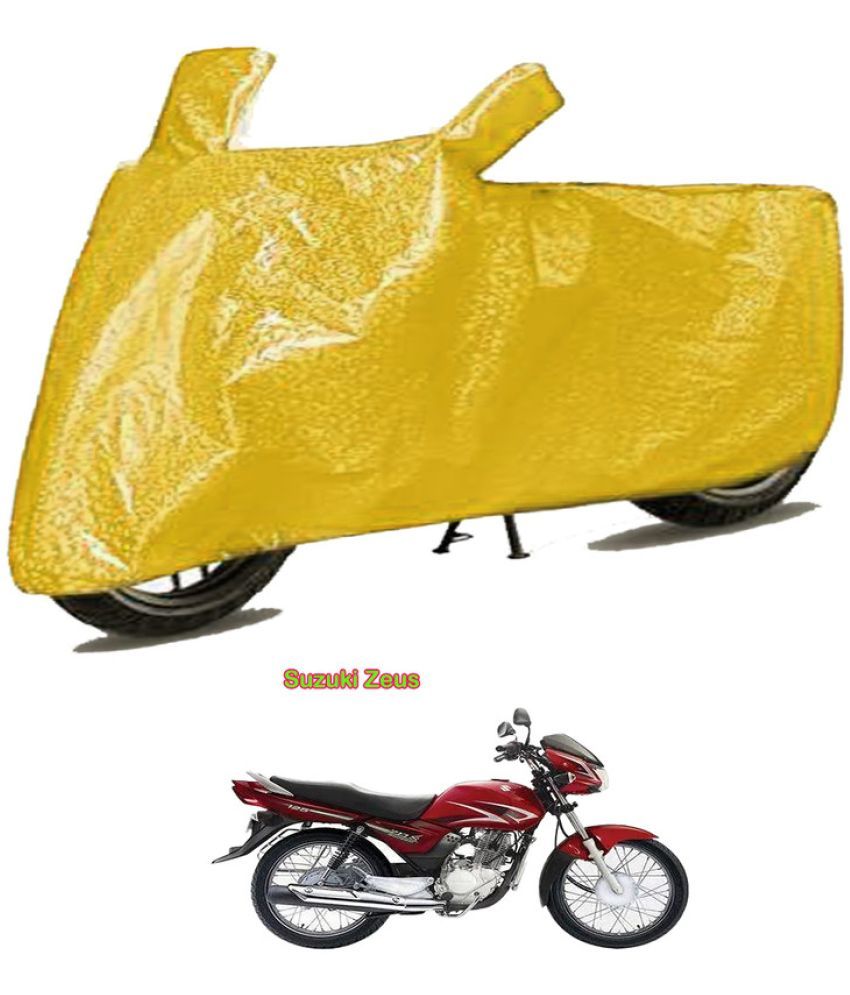     			GOLDKARTZ Bike Body Cover for Suzuki Zeus ( Pack of 1 ) , Gold