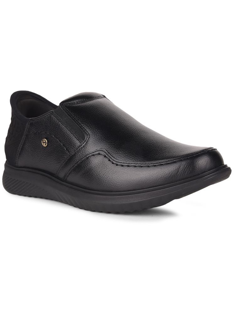     			Liberty Black Men's Slip On Formal Shoes