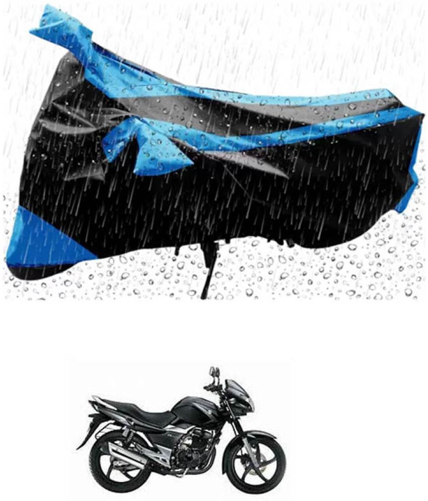     			RONISH Bike Body Cover for Suzuki GS 150R ( Pack of 1 ) , Blue