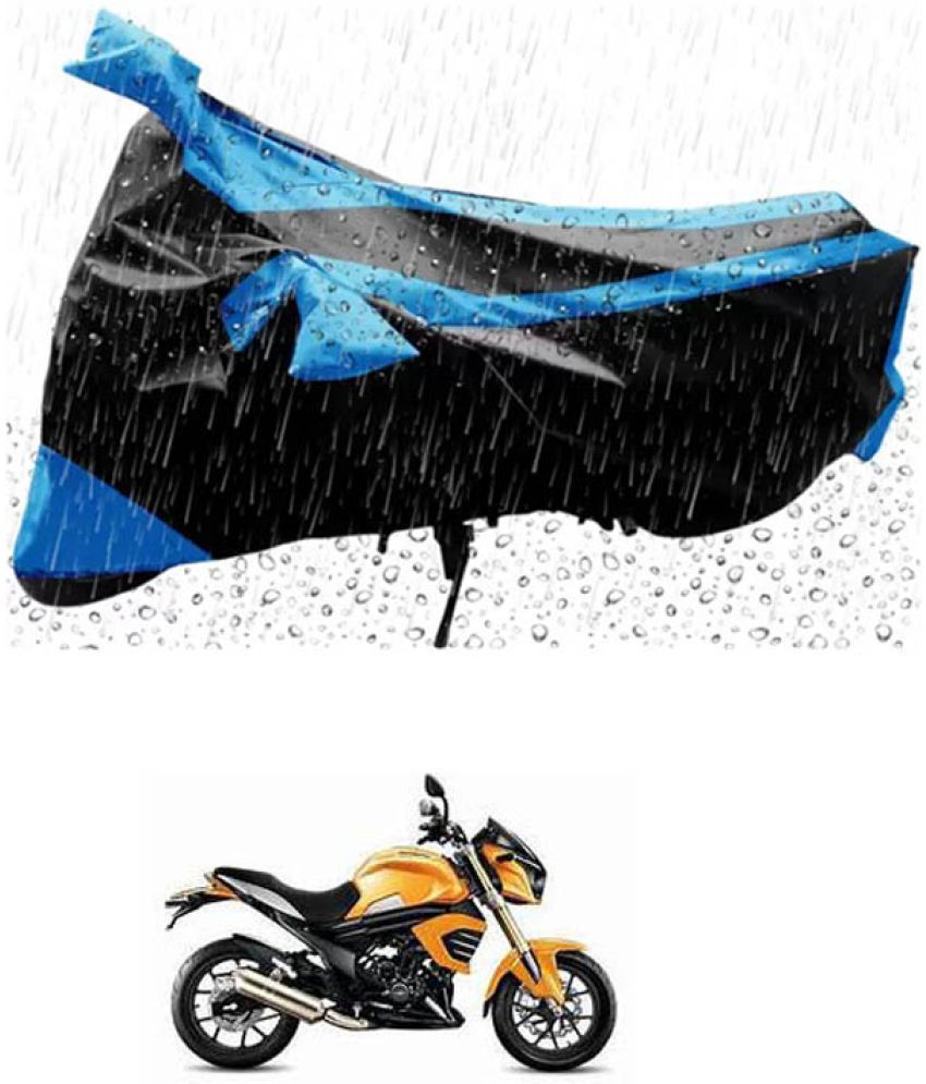     			RONISH Bike Body Cover for Mahindra Mojo ( Pack of 1 ) , Blue