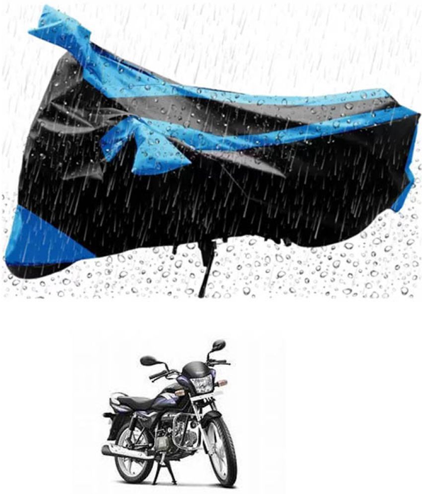     			RONISH Bike Body Cover for Hero Splendor Pro ( Pack of 1 ) , Blue