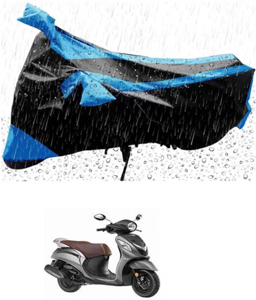     			RONISH Bike Body Cover for Yamaha Fascino ( Pack of 1 ) , Blue