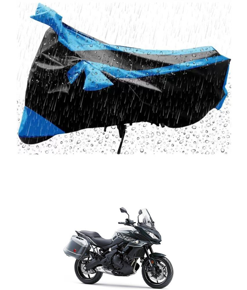     			RONISH Bike Body Cover for Kawasaki Versys 650 ( Pack of 1 ) , Blue