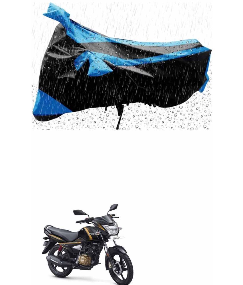     			RONISH Bike Body Cover for TVS Victor ( Pack of 1 ) , Blue