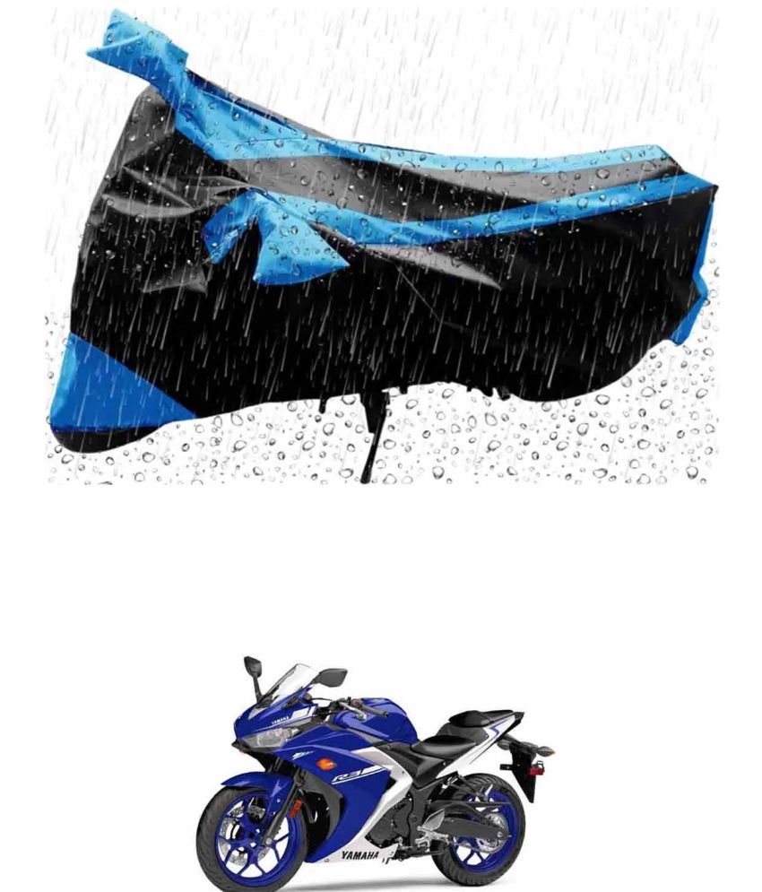     			RONISH Bike Body Cover for Yamaha YZF R3 ( Pack of 1 ) , Blue