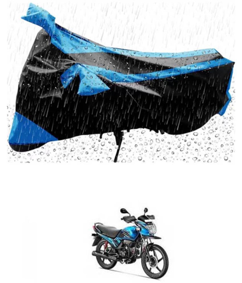     			RONISH Bike Body Cover for Hero Passion Pro TR ( Pack of 1 ) , Blue