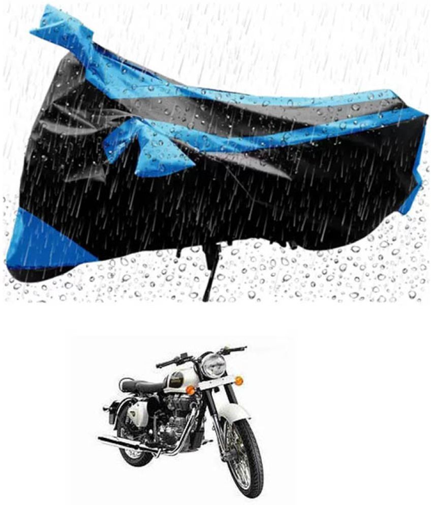     			RONISH Bike Body Cover for Royal Enfield Classic 350 ( Pack of 1 ) , Blue