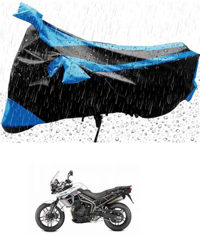     			RONISH Bike Body Cover for Triumph Tiger 800 XR ( Pack of 1 ) , Blue