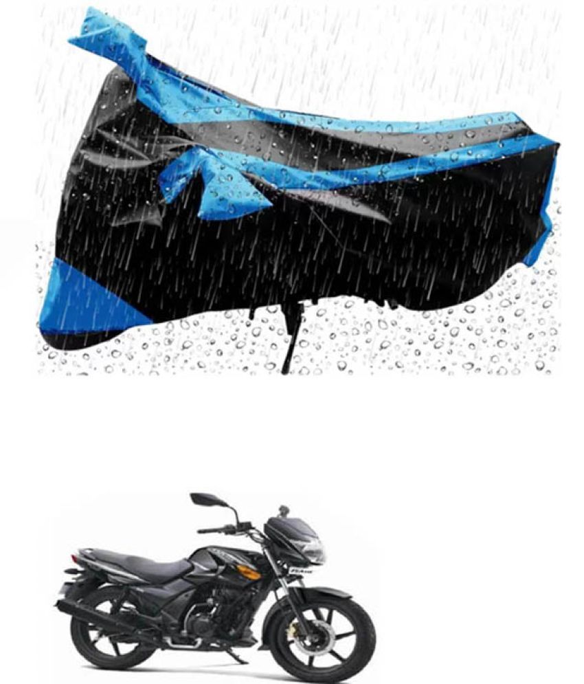     			RONISH Bike Body Cover for TVS Flame SR125 ( Pack of 1 ) , Blue