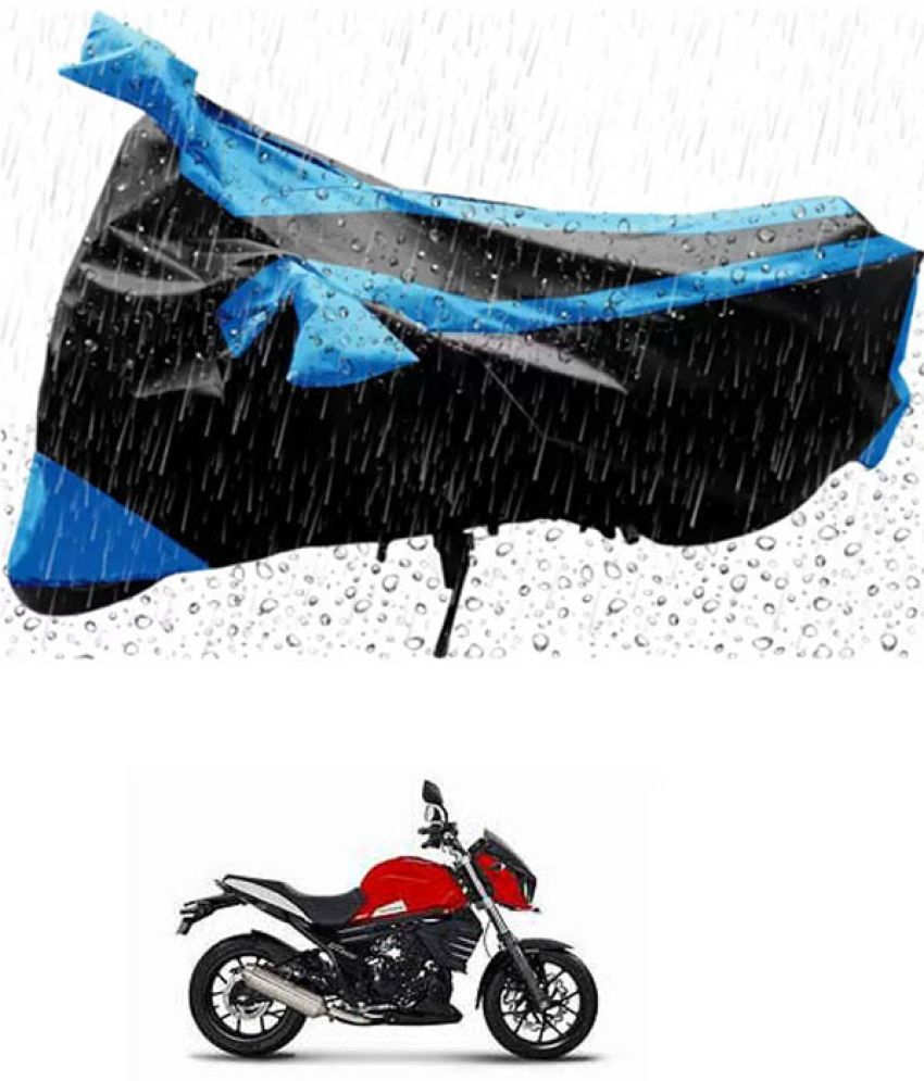     			RONISH Bike Body Cover for Mahindra All Bike Models ( Pack of 1 ) , Blue