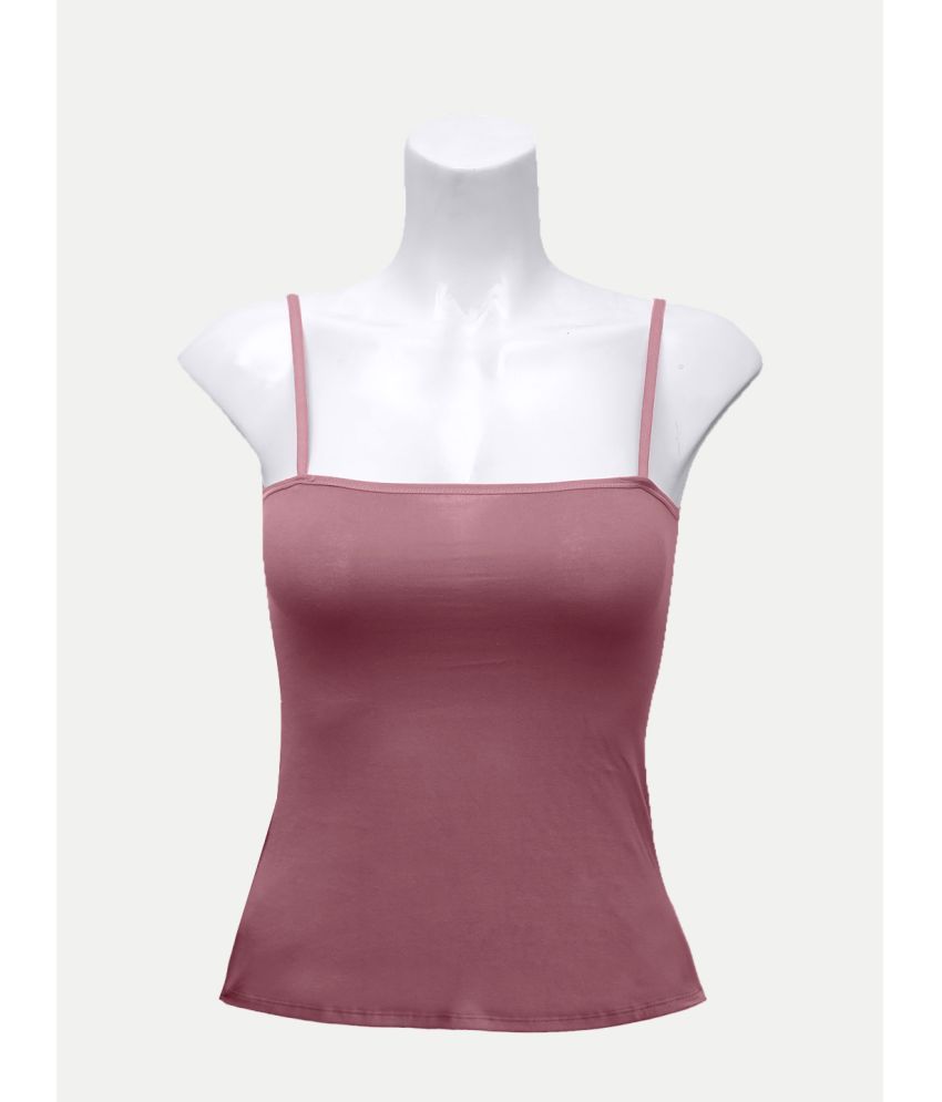     			Radprix Cotton Camisoles - Pink Single