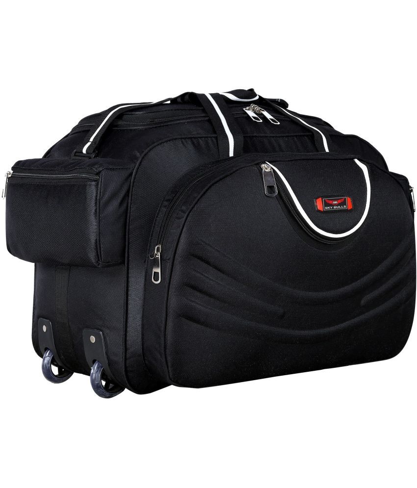     			Sky Bulls 40 Ltrs Black Fabric Duffle Bag