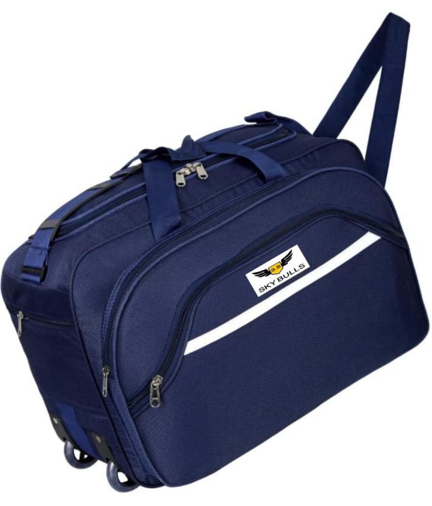     			Sky Bulls 40 Ltrs Blue Fabric Duffle Bag