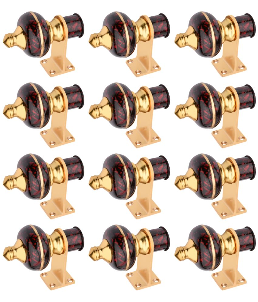     			Sun Shield Multi Color Wrought Iron Single Rod Bracket ( Pack of 12 )