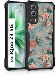 COBERTA Multicolor Printed Back Cover Polycarbonate Compatible For iQOO Z3 ( Pack of 1 )