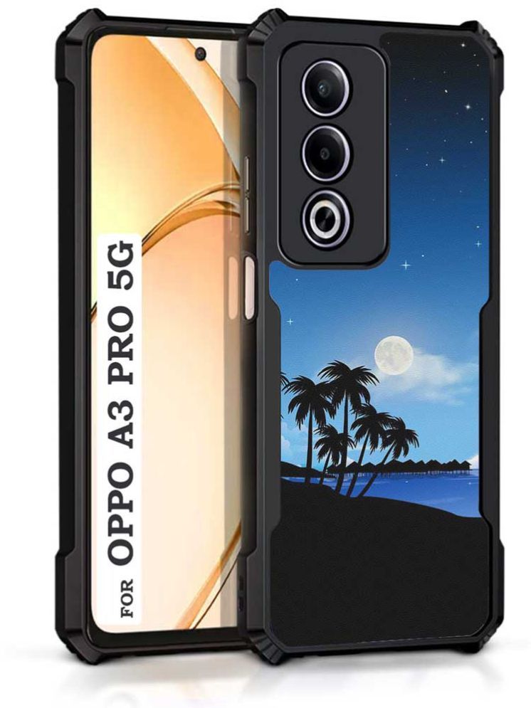     			COBERTA Multicolor Printed Back Cover Polycarbonate Compatible For OPPO A3 Pro 5G ( Pack of 1 )